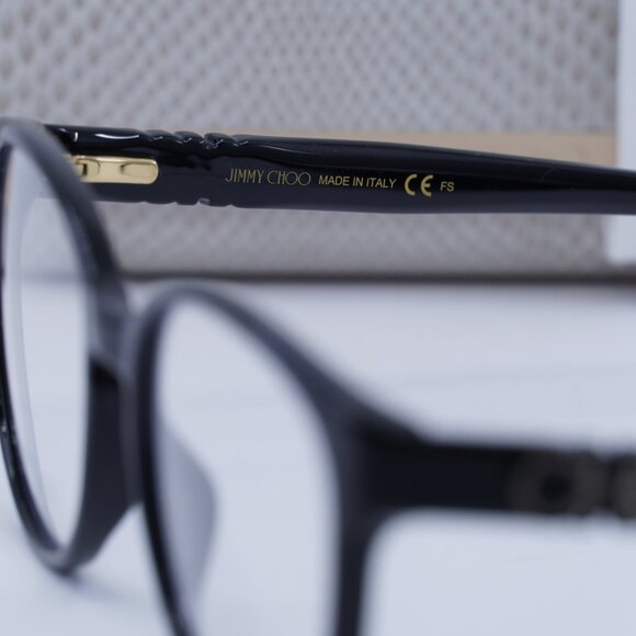 Final Price! Jimmy Choo JC240 0807 00 Black Eyeglasses 52mm main image 5